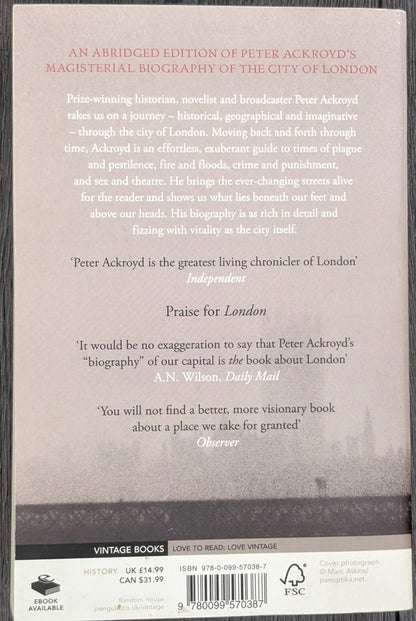 London by Peter Ackroyd