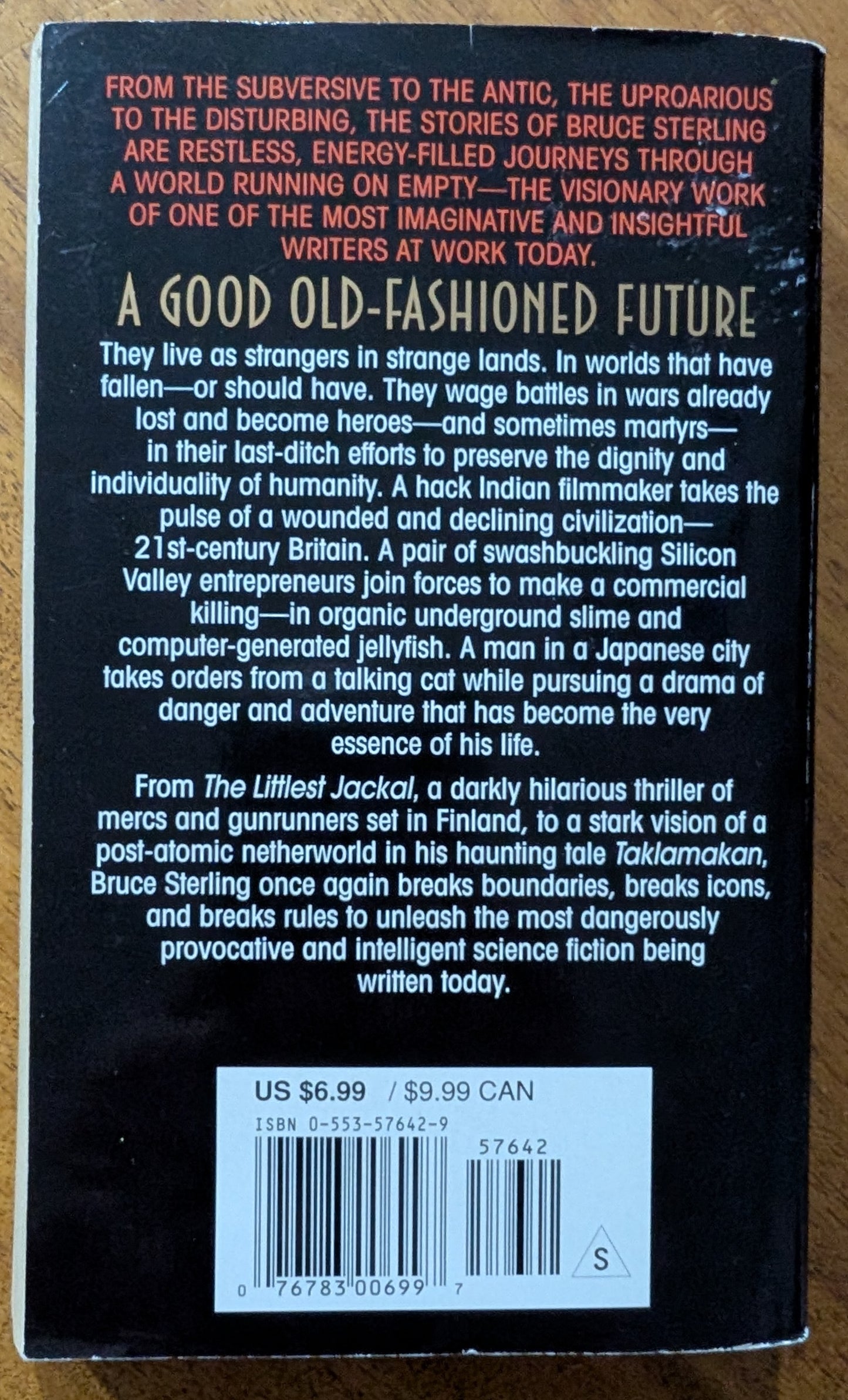 A Good Old-Fashioned Future by Bruce Sterling