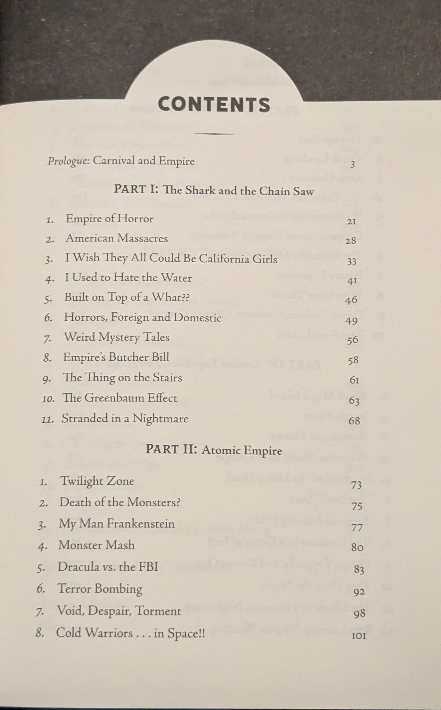 Dark Carnival: Modern Horror and the Origins of American Empire by W. Scott Poole