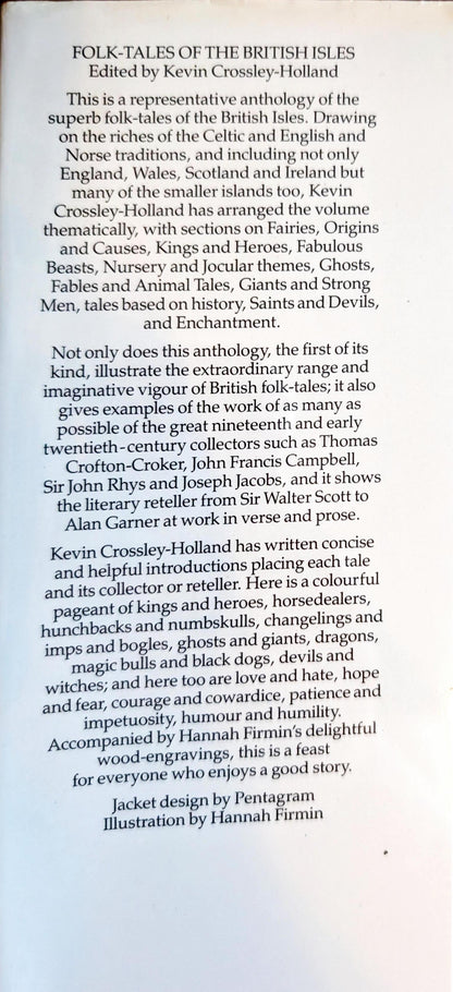 Folk-Tales of The British Isles edited by Kevin Crossley-Holland