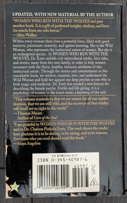 Women Who Run with the Wolves: Myths and Stories of the Wild Woman Archetype by Clarissa Pinkola Estès