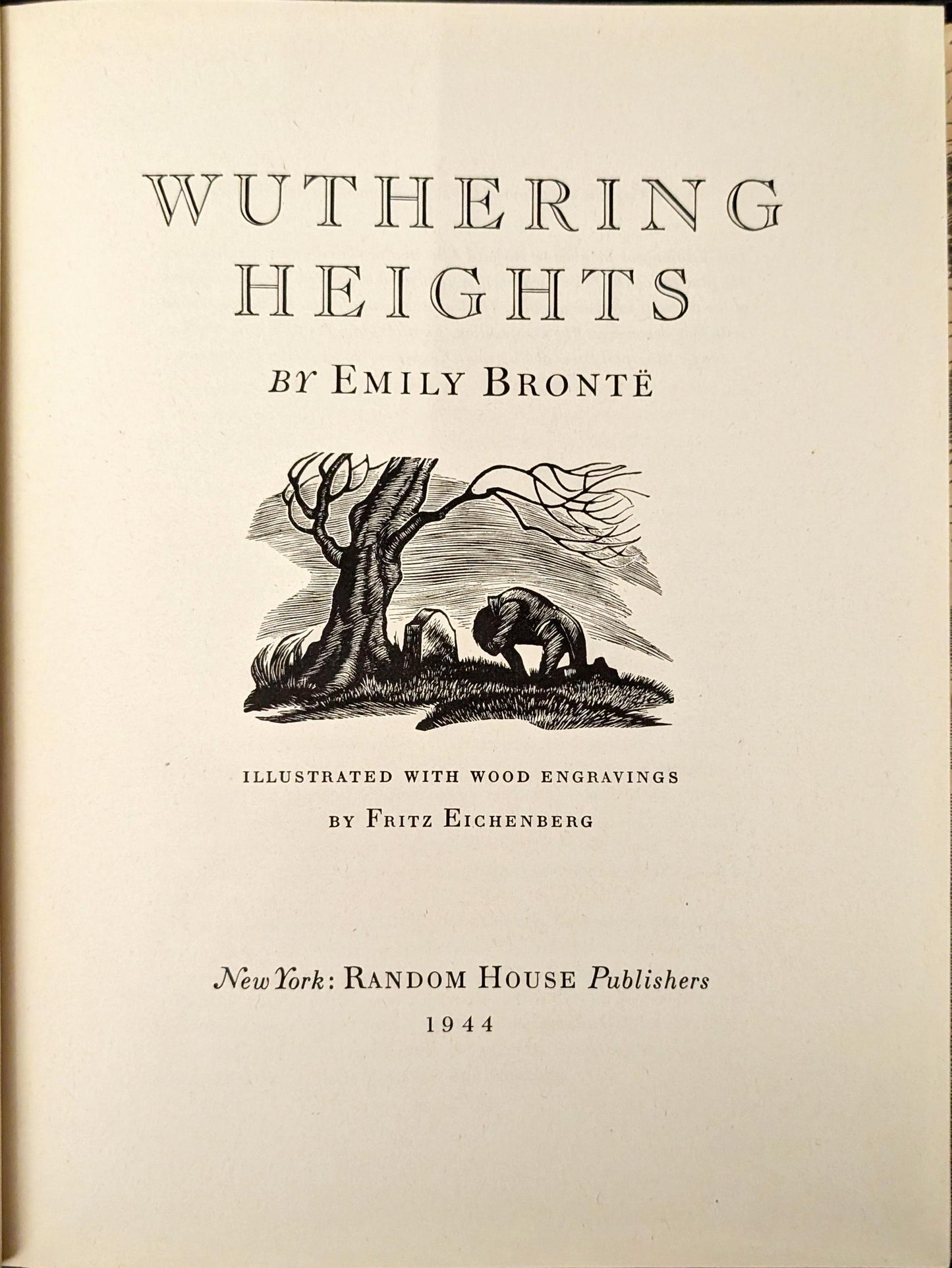 Wuthering Heights by Emily Brontë