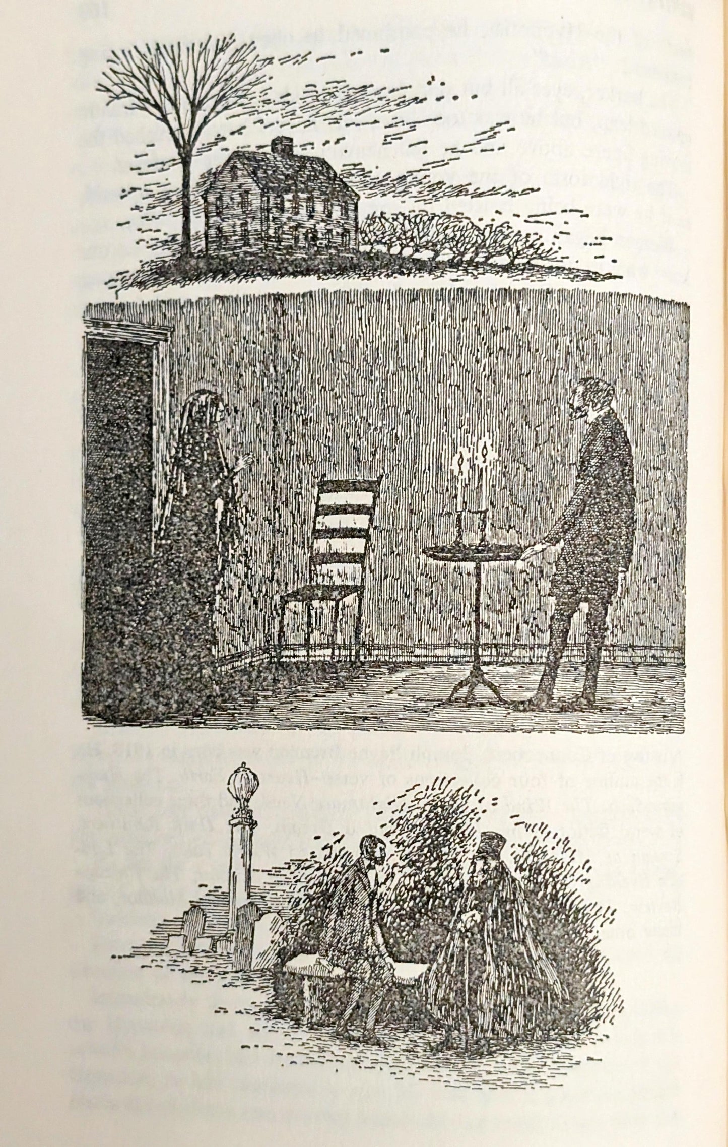 Hauntings: Tales of the Supernatural edited by Henry Mazzeo, illustrations by Edward Gorey