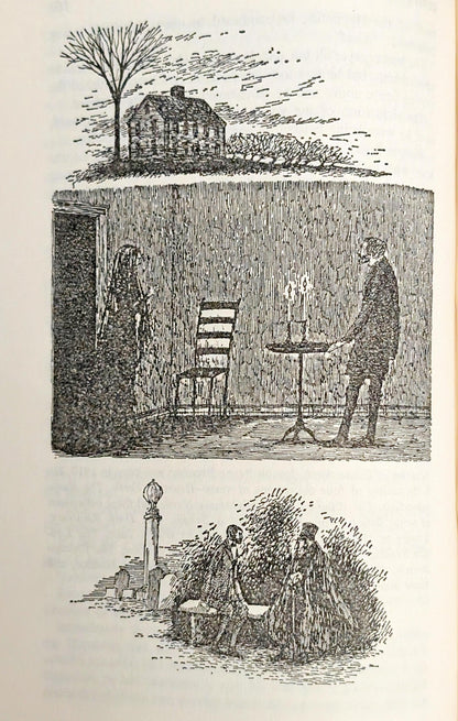 Hauntings: Tales of the Supernatural edited by Henry Mazzeo, illustrations by Edward Gorey