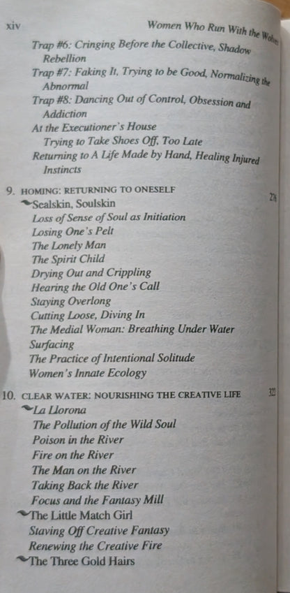 Women Who Run With the Wolves: Myths and Stories of the Wild Woman Archetype by Clarissa Pinkola Estés, Ph.D
