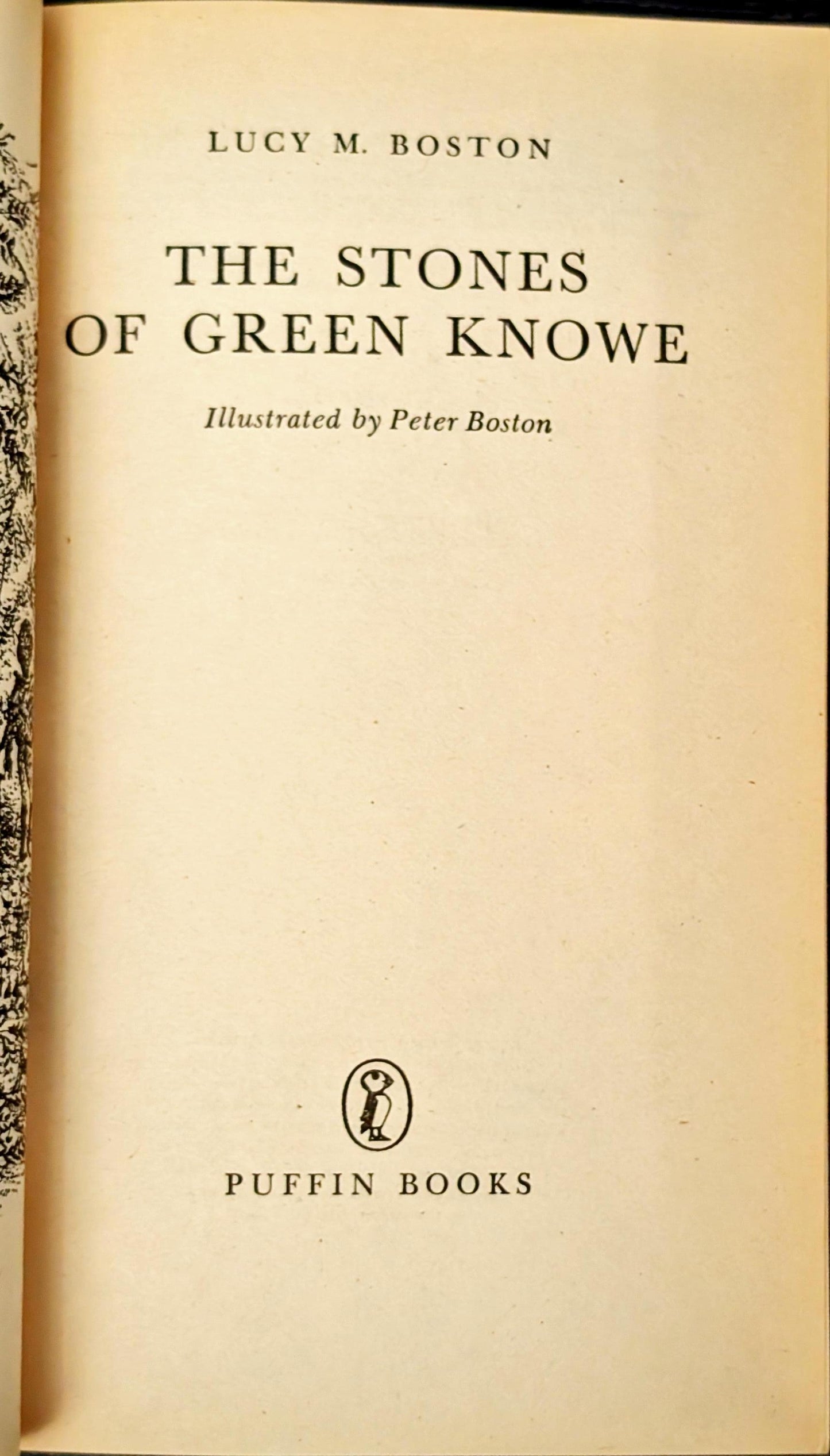 The Stones Of Green Knowe by Lucy M. Boston