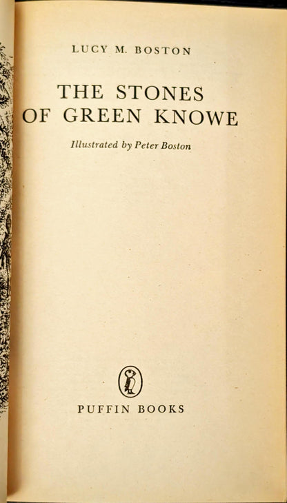 The Stones Of Green Knowe by Lucy M. Boston