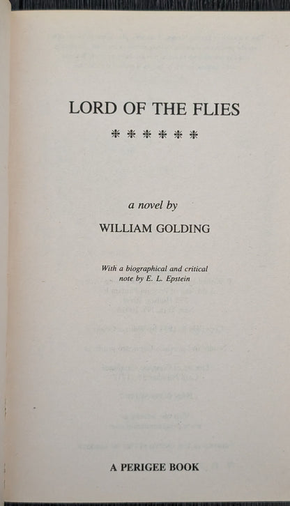 The Lord of the Flies by William Golding