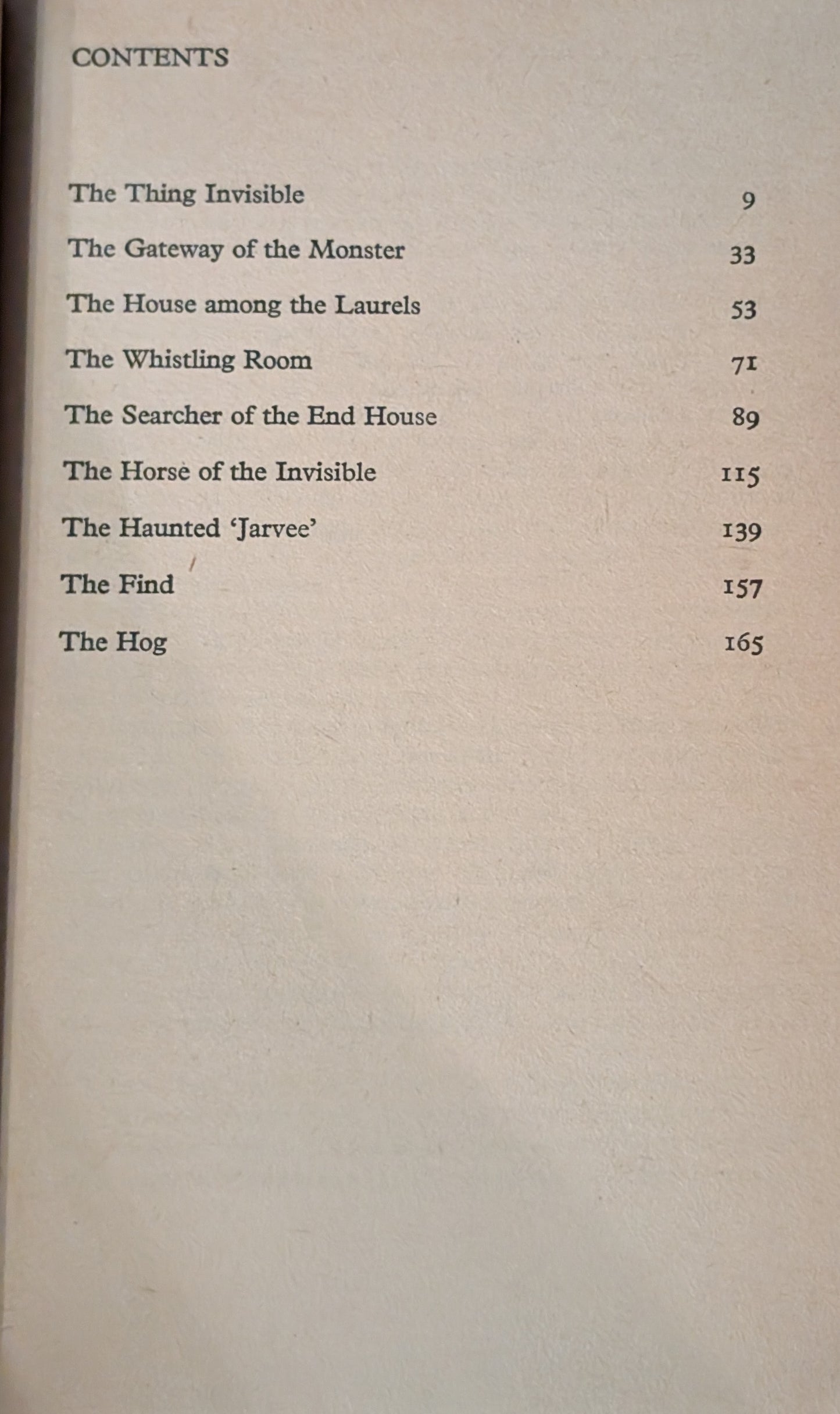 Carnacki The Ghost-Finder by William Hope Hodgson