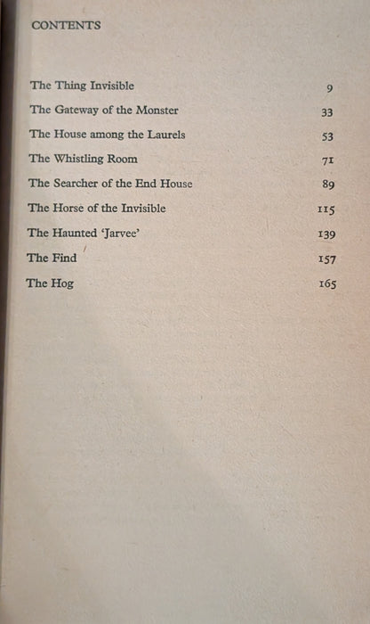 Carnacki The Ghost-Finder by William Hope Hodgson