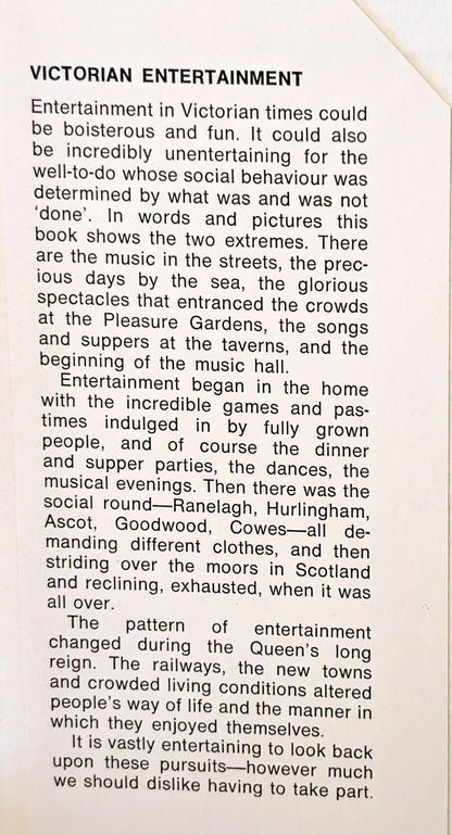 Victorian Entertainment by Alan Delgado