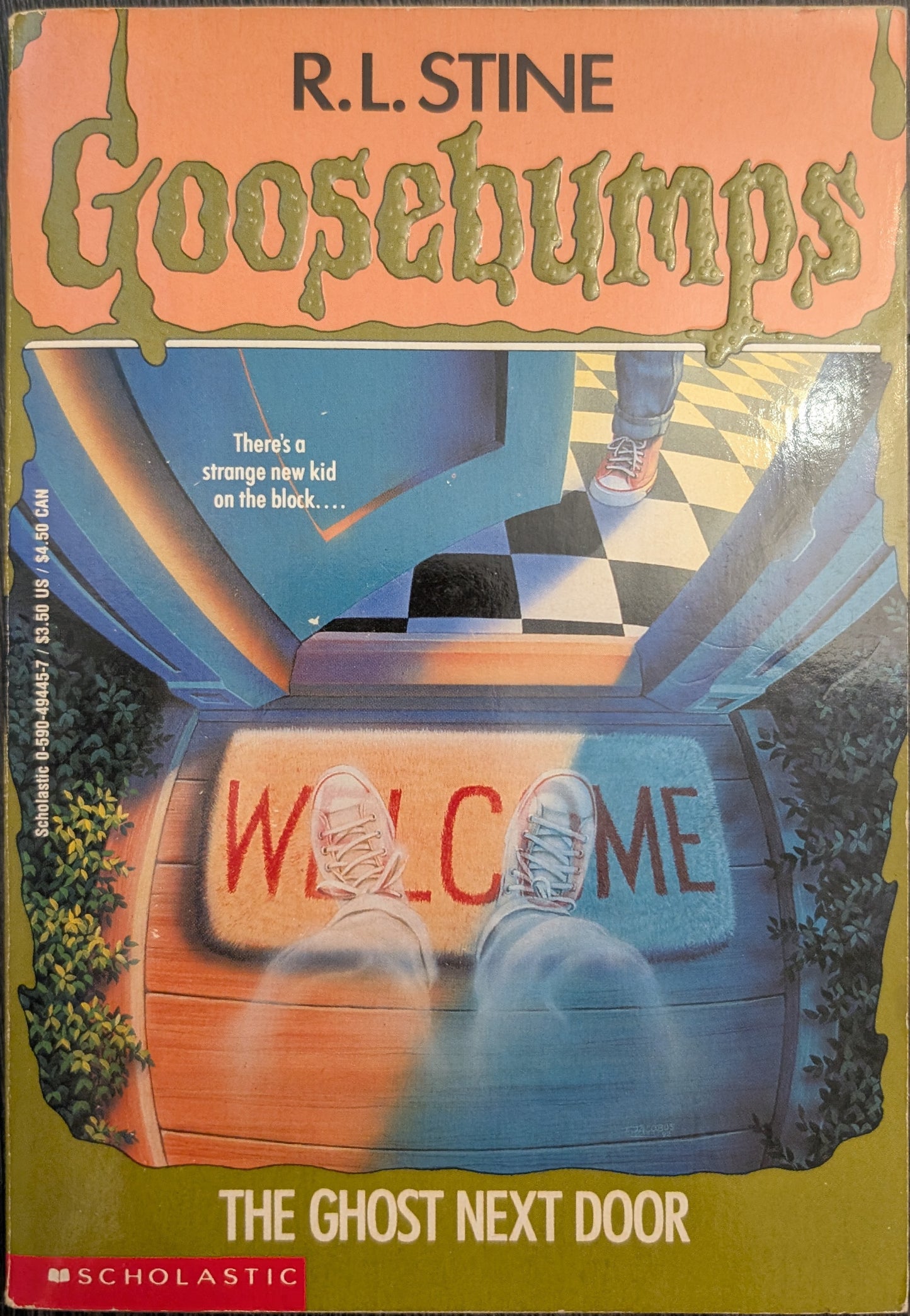 The Ghost Next Door (Goosebumps #10) by R.L Stine