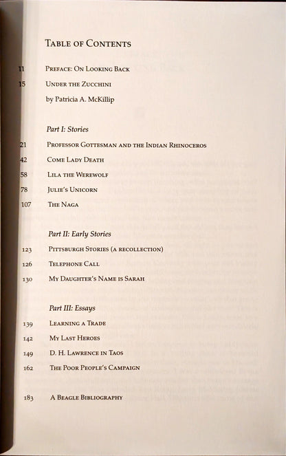 The Rhinoceros Who Quoted Nietzsche and Other Odd Acquaintances by Peter S. Beagle