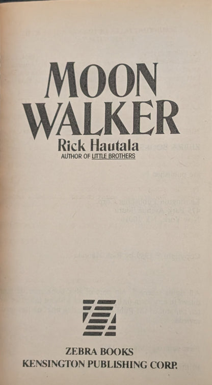 Moon Walker by Rick Hautala