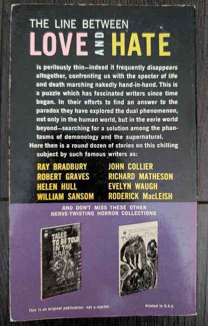 Tales of Love and Horror edited by Don Congdon