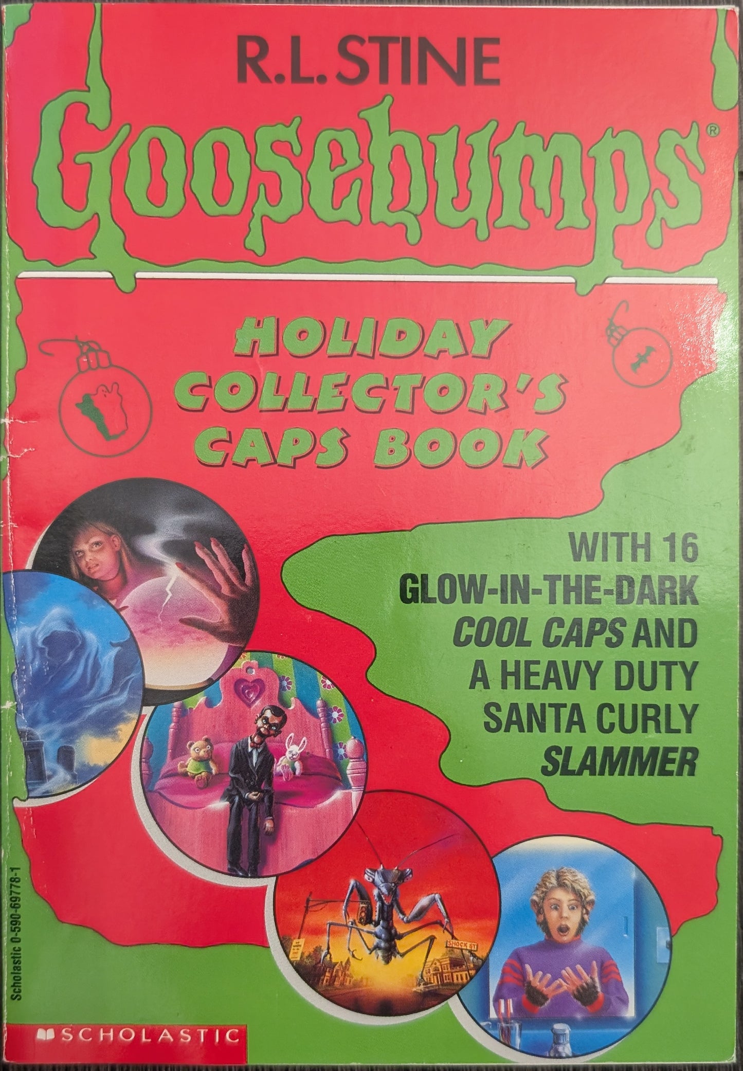 R.L Stine's Goosebumps: Holiday Collectors Caps Book