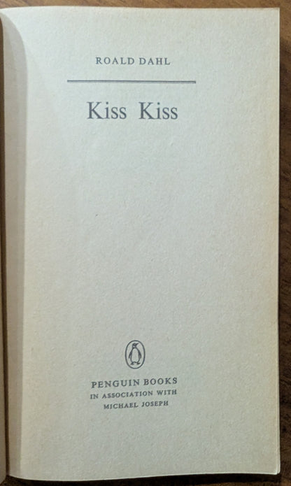 Kiss Kiss by Roald Dahl