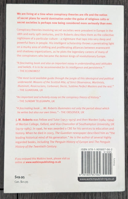 The Mythology of the Secret Societies by J.M Roberts