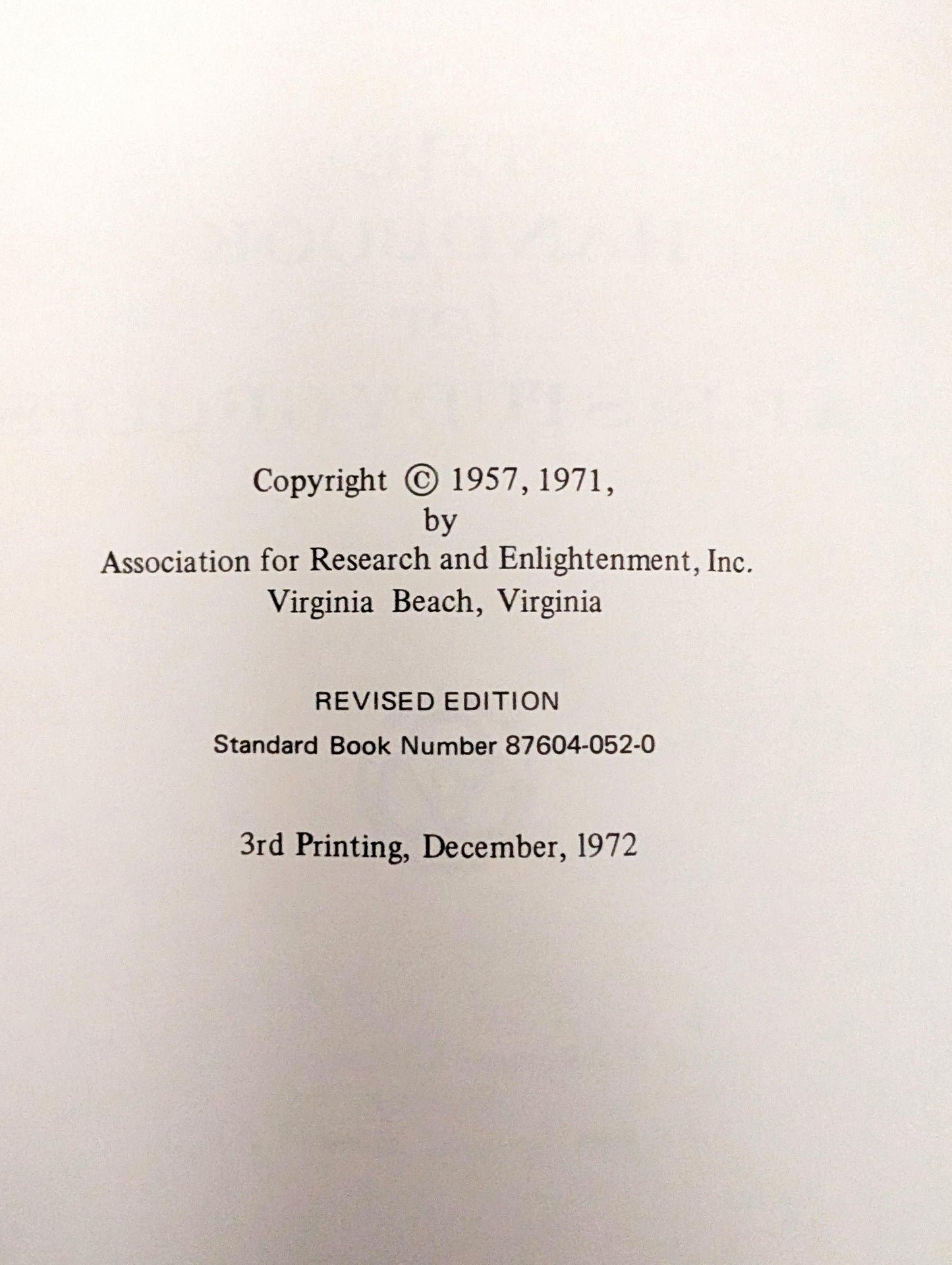 The Handbook for A.R.E Study Groups