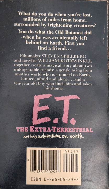 E.T: The Extra-Terrestrial by William Kotzwinkle