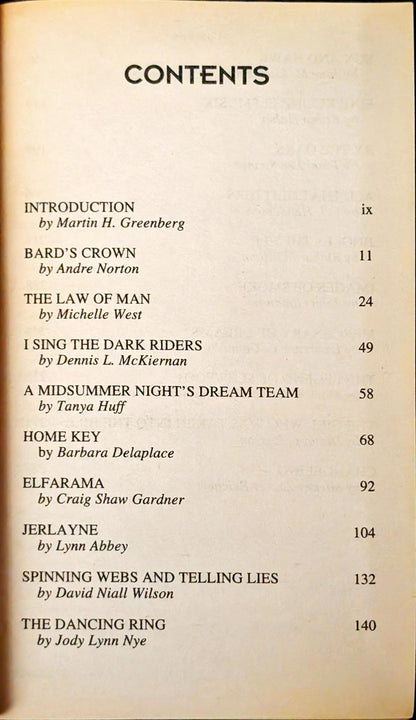 Elf Fantastic edited by Martin H. Greenberg