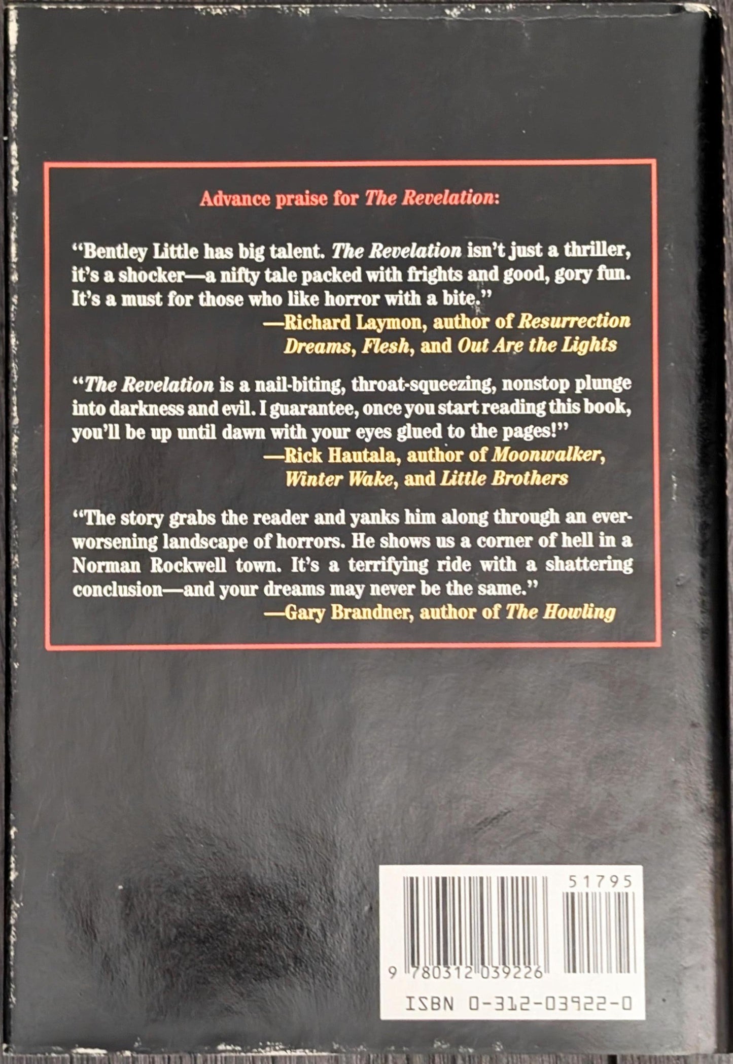 The Revelation by Bentley Little