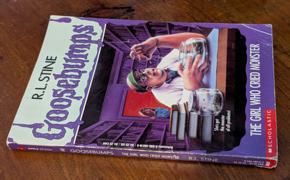 The Girl Who Cried Monster (Goosebumps #8) by R. L Stine