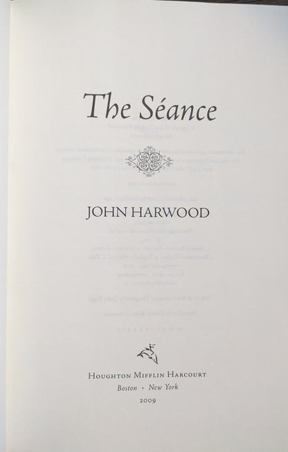 The Seance by John Harwood