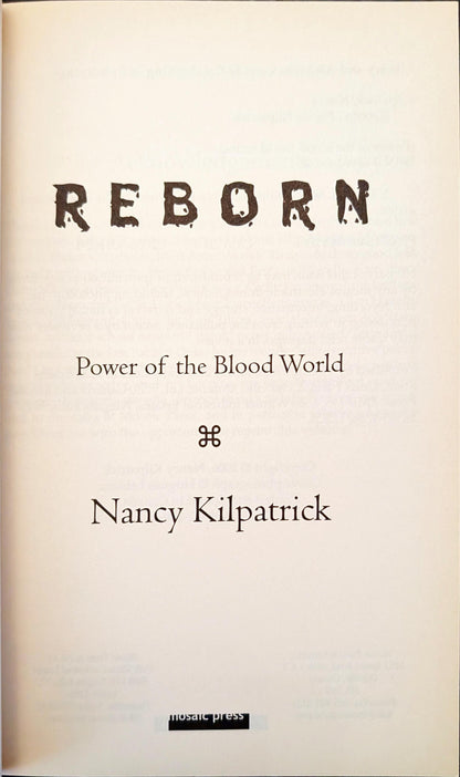 Reborn: Power of the Blood World by Nancy Kilpatrick