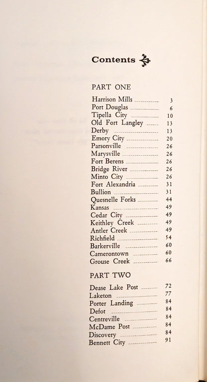 Ghost Towns of British Columbia by Bruce Ramsey