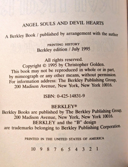 Strange Souls and Devil Hearts by Christopher Golden