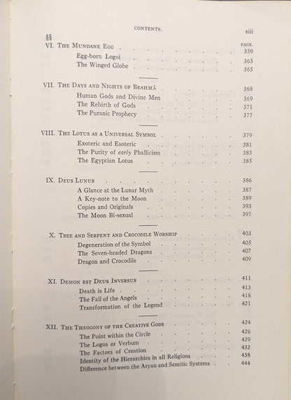 The Secret Doctrine: The Synthesis of Science, Religion and Philosophy by H.P Blavatsky Two Volume Set