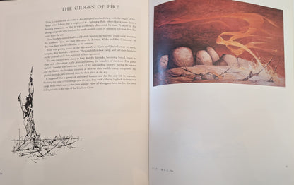 The Dreamtime Book: Australian Aboriginal Myths in Paintings by Ainslie Roberts and Text by Charles P. Mountford