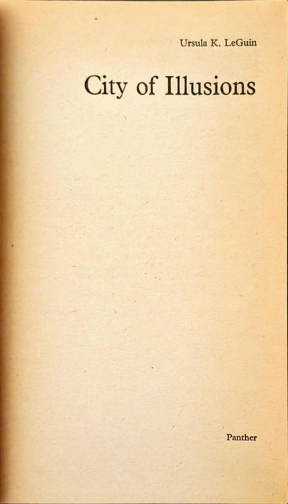 City of Illusions by Ursula K.LeGuin