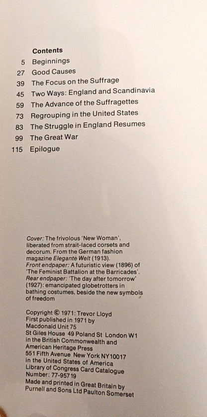 Suffragettes International: The World-Wide Campaign for Women's Rights by Trevor Lloyd
