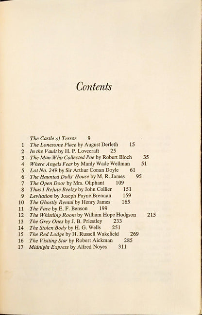 Hauntings: Tales of the Supernatural edited by Henry Mazzeo, illustrations by Edward Gorey