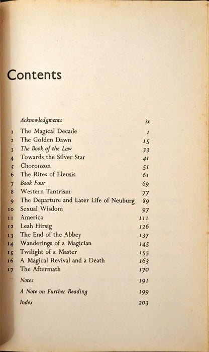The Magical World of Aleister Crowley by Francis King