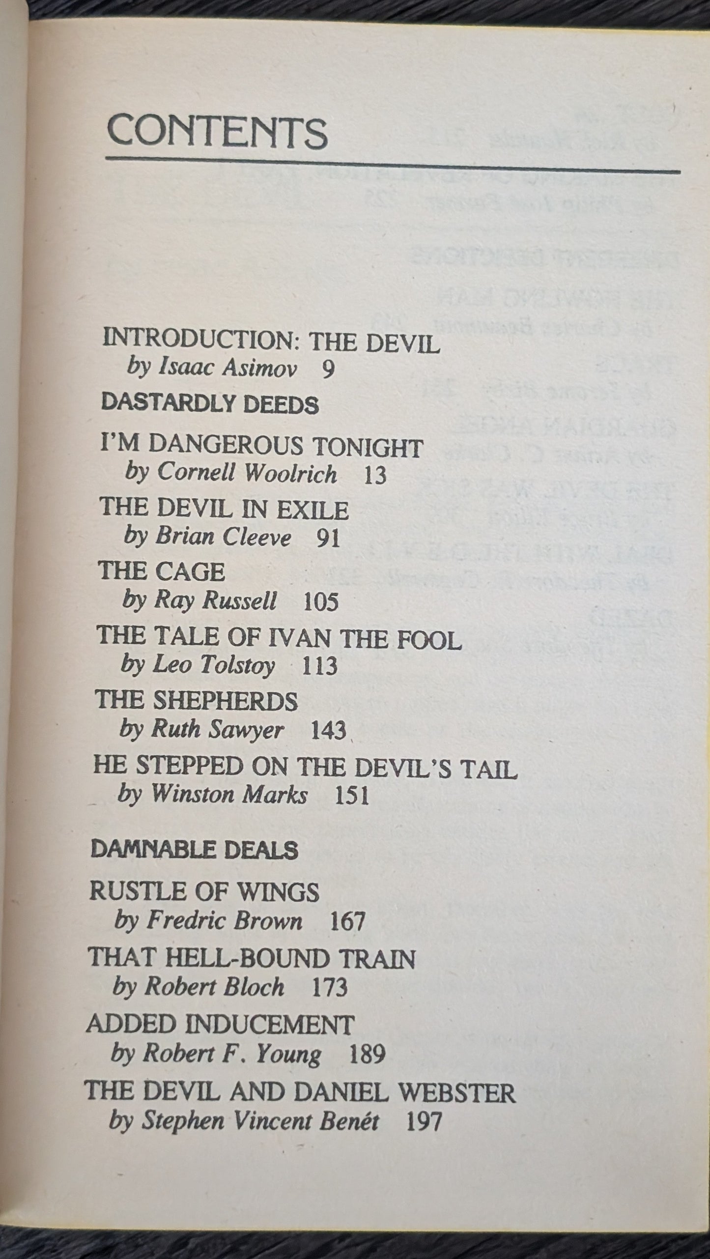 Devils in Magical Worlds of Fantasy (#8) edited by Isaac Asimov, Martin H. Greenberg and Charles G Waugh
