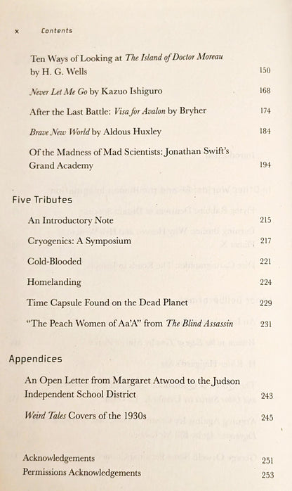 In Other Worlds: SF and the Human Imagination by Margaret Atwood