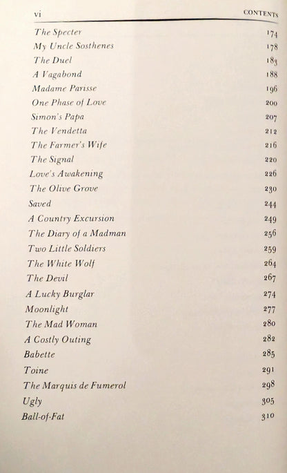 Selected Tales of Guy De Maupassant, edited with introduction with Saxe Commins