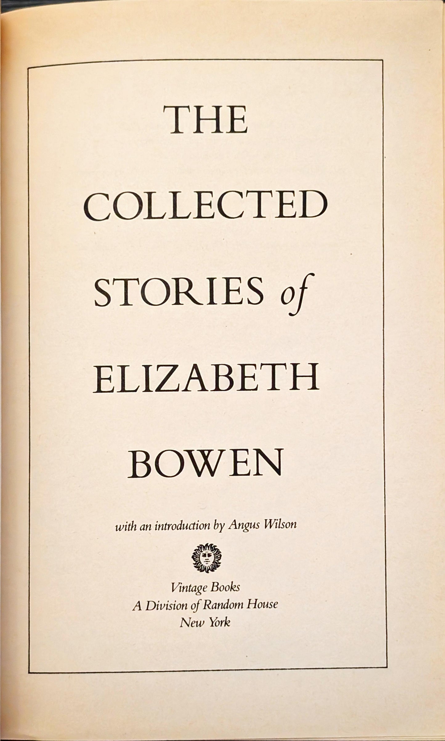 The Collected Stories of Elizabeth Bowen
