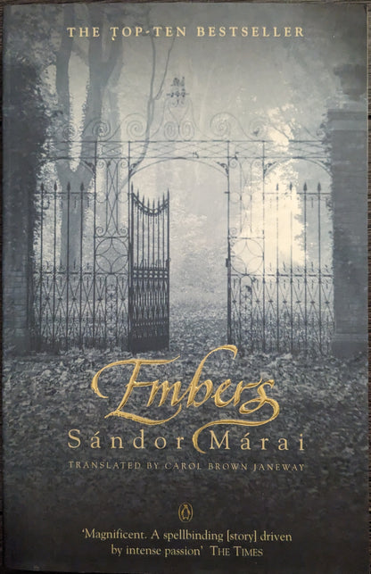 Embers by Sandor Marai