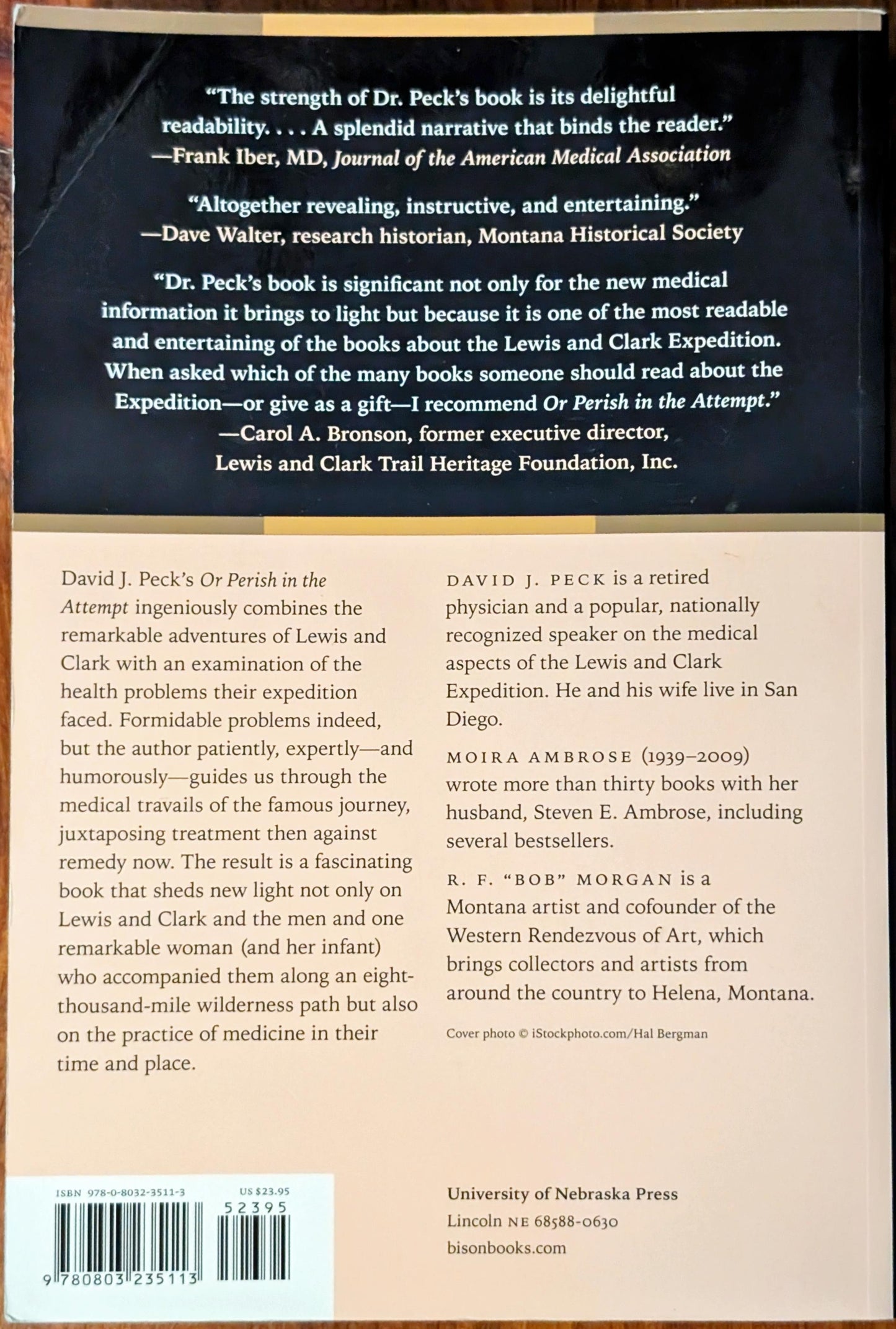 Or Perish in the Attempt: The Hardship and Medicine of the Lewis and Clark Expedition by David J. Peck