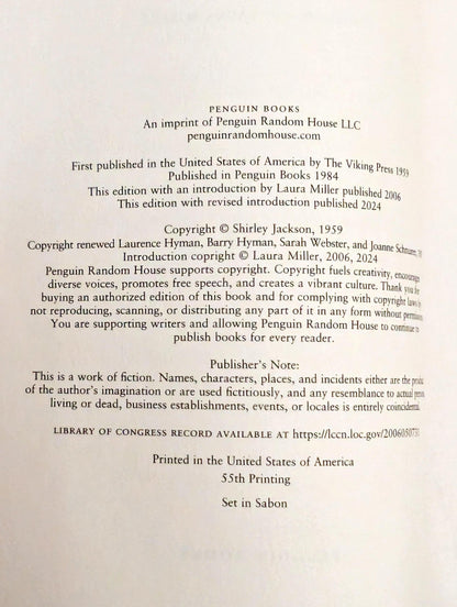 The Haunting of Hill House by Shirley Jackson