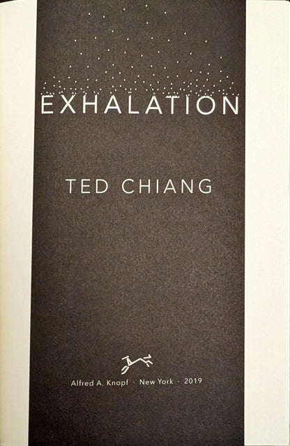 Exhalation: Stories by Ted Chiang