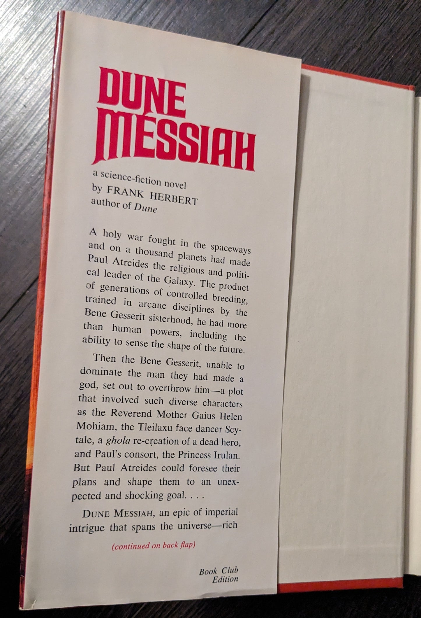 Dune Messiah by Frank Herbert