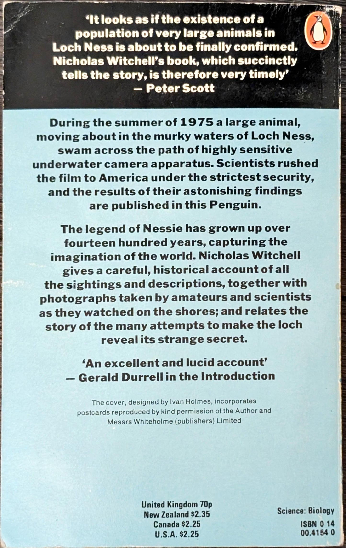 The Loch Ness Story by Nicholas Witchell