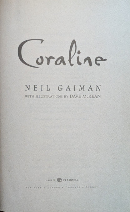 Coraline by Neil Gaiman