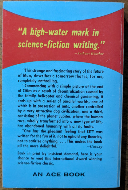 City by Clifford D. Simak