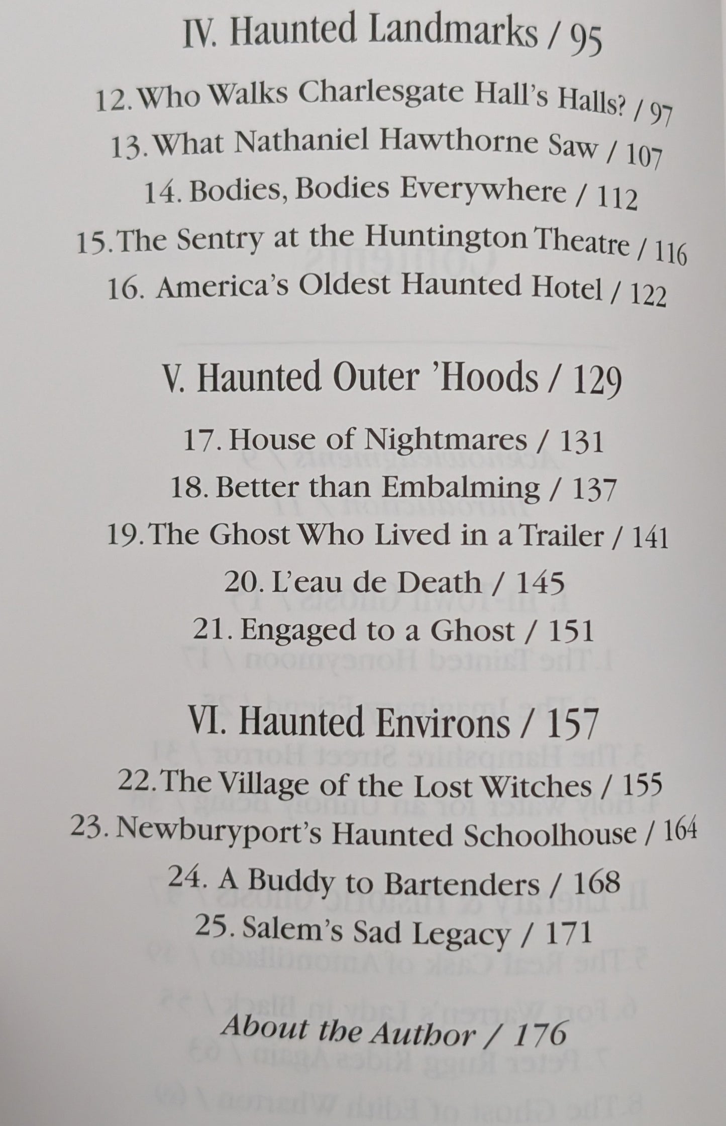 Ghosts of Boston Town: Three Centuries of True Hauntings by Holly Mascoty Nadler